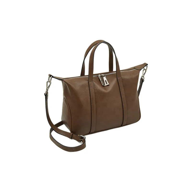 Old Man's Head Vegetable Tanned Cow Leather Crossbody Bag Regular Women's Black/Coffee/Brown-9