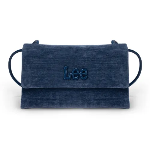 Lee Fabric Shoulder Bag Regular Women's Denim Blue
