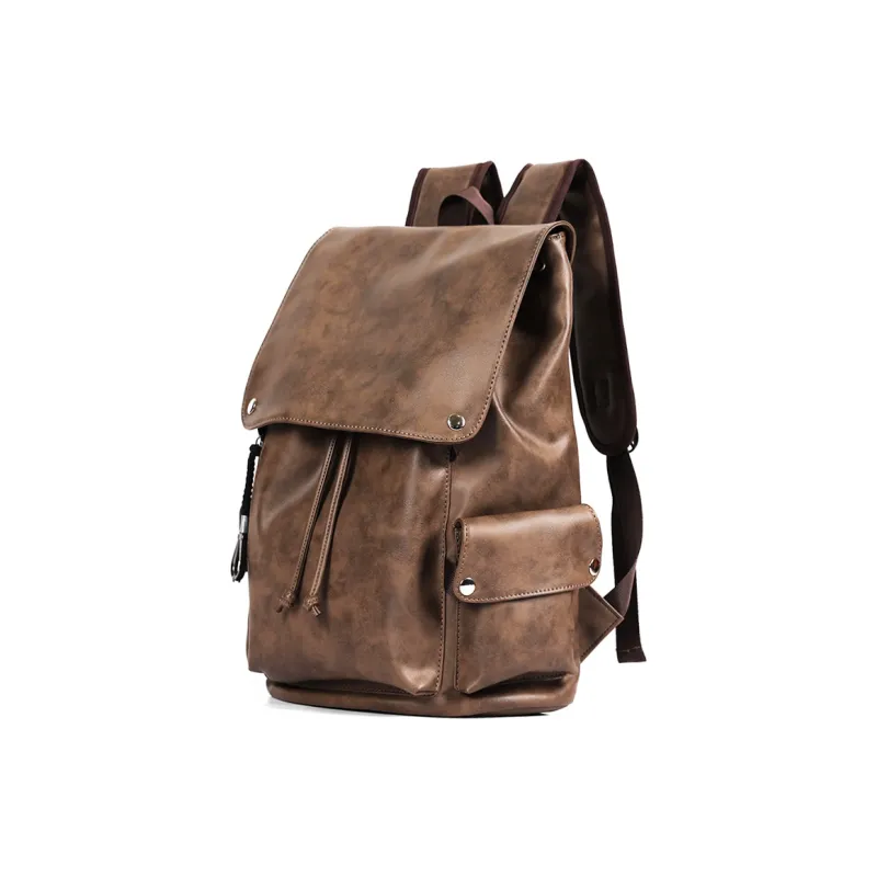 Slazenger PU Backpack Unisex Gray/Khaki-4