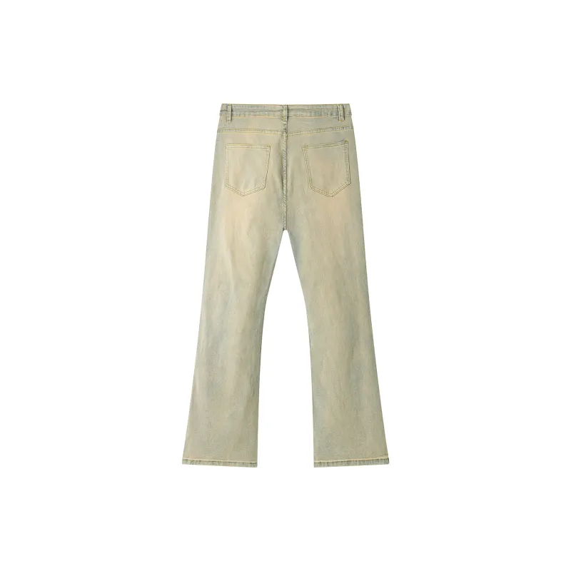 Magmode Jeans Unisex Yellow Mud-1