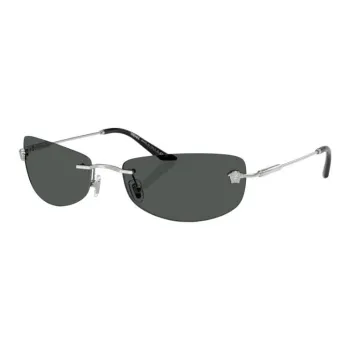 VERSACE Rectangle Frame Sunglasses