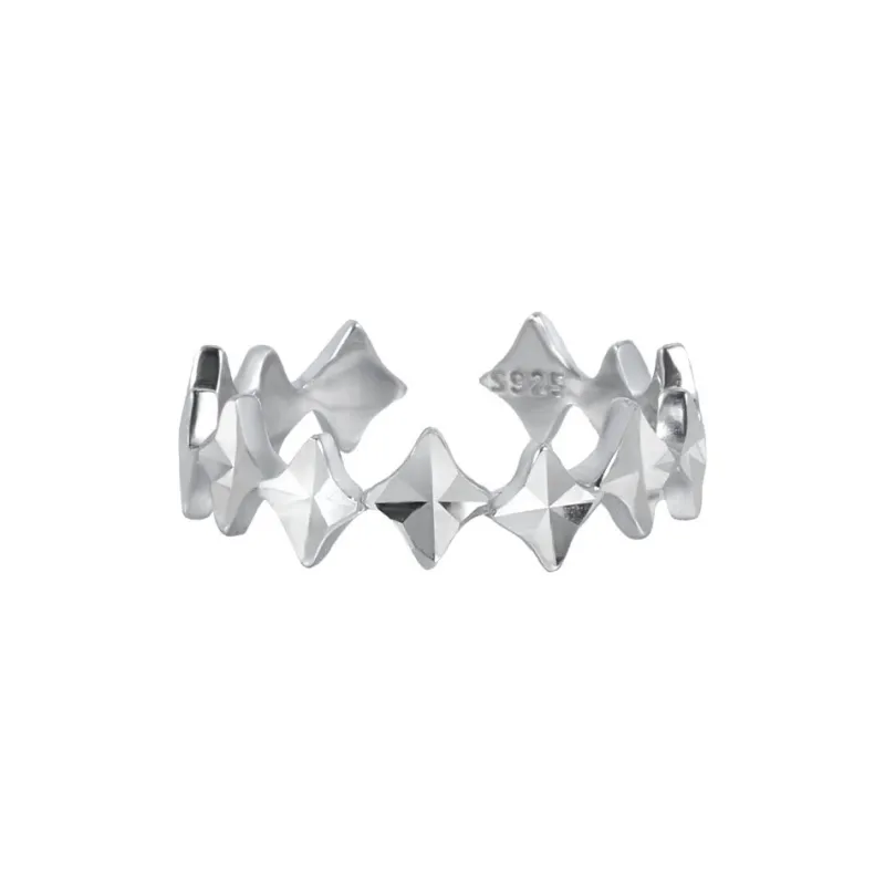 Eclater 925 Sterling Silver Rings Women's-5