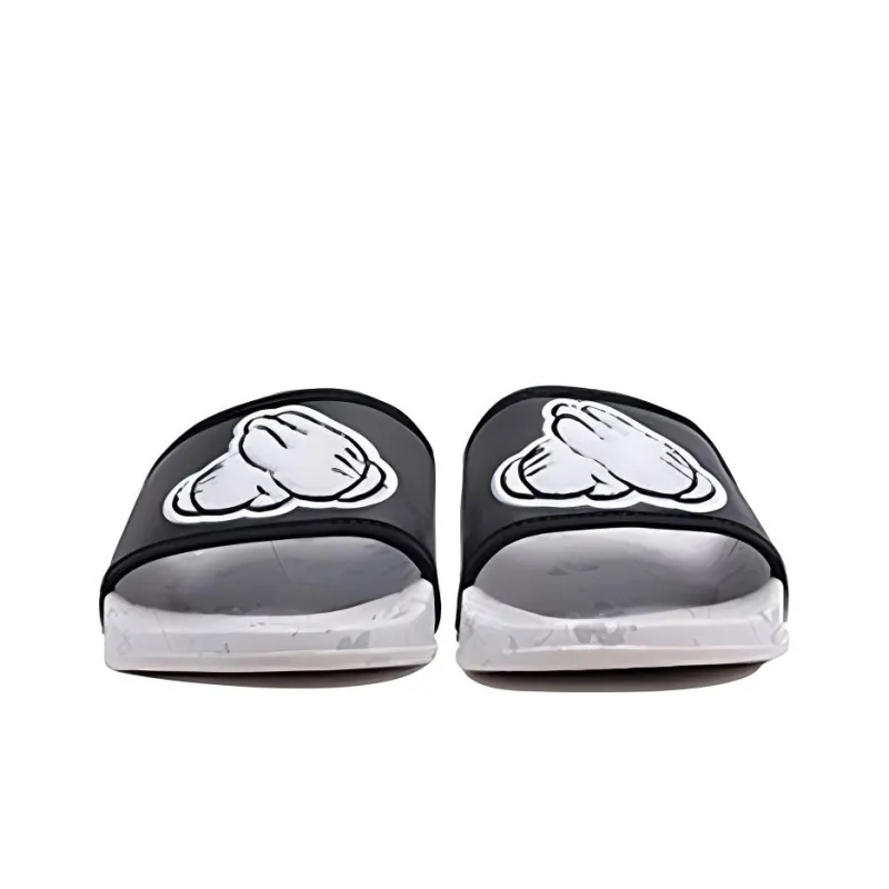 Disney x LiNing Slide Slippers Women's Black White-2