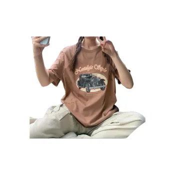 Tonlion T Shirt Women's Moran Coffee