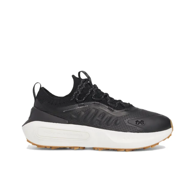 Under Armour Anti Slip Wear Resistant Low Top Golf Shoes Men's Black-1