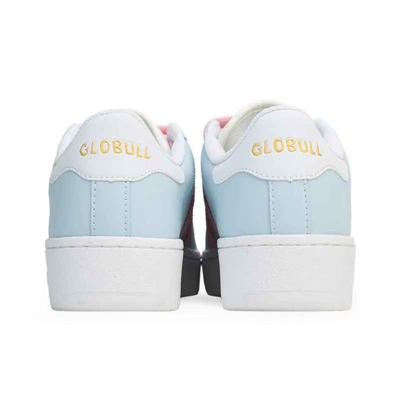 GLO BULL Anti-Slip And Wear-Resistant Breathable Low-Top Skateboard Shoes Women's Bamboo Moon Blue-4