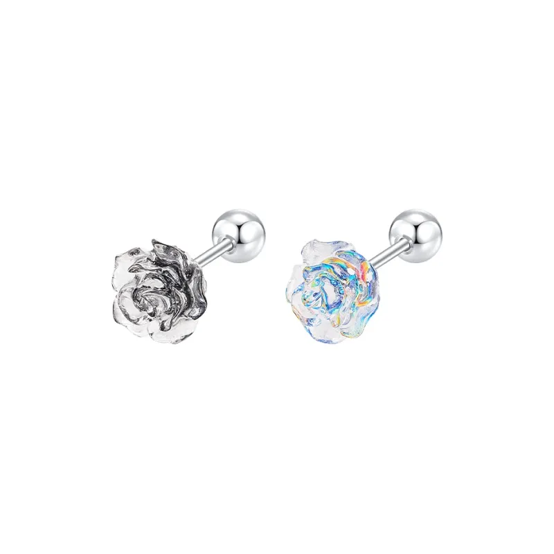 JAY Titanium Steel Stud Earrings Women's-20