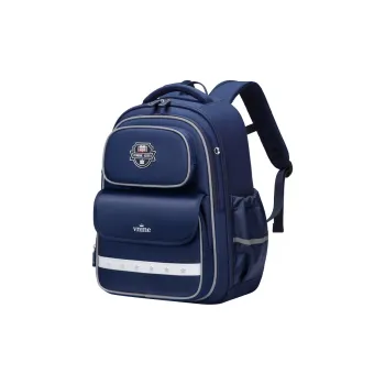 V.NINE Fabric Student Bag Regular Dream Pink/Starry Blue