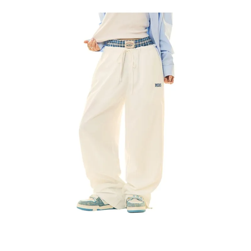 WELTER EXPERIMENT Loose Fit Luxury Streetwear Trendy Brand Casual Pants Unisex-8