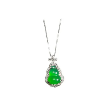 JUNWEN Chalcedony Necklaces Women's