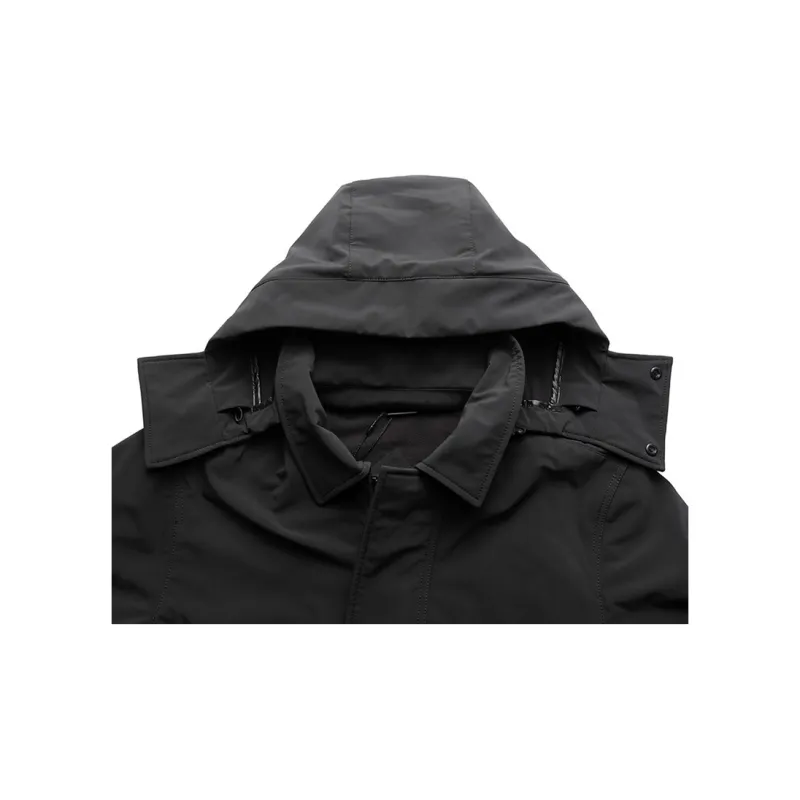 Canada Goose Trench Coat Men's Black-3