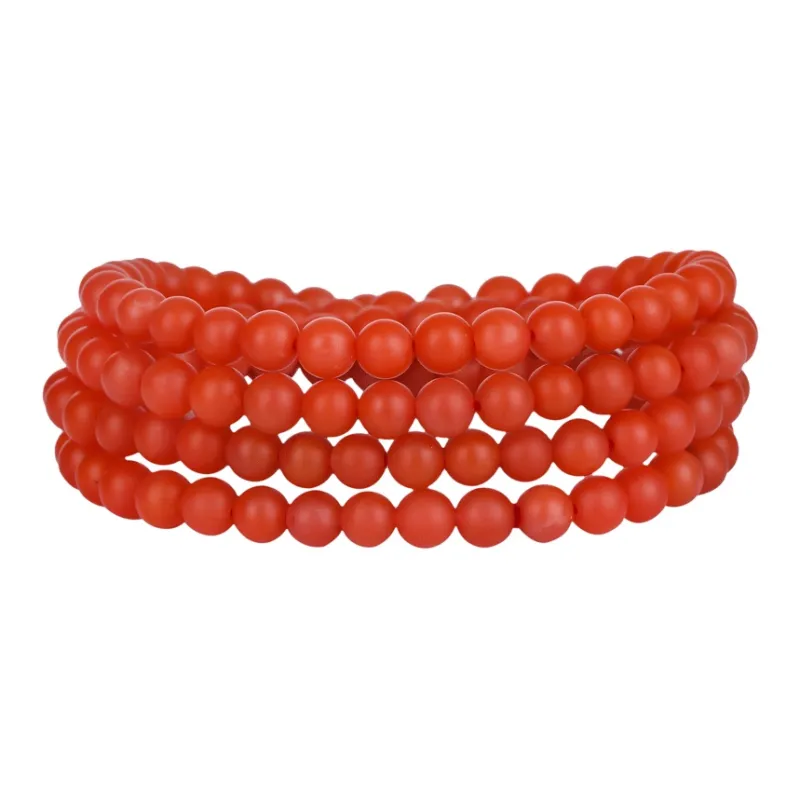 Yeon yun Jewelry South Red Agate Bracelets Unisex 6 7mm-0
