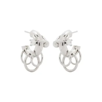 Panconesi Pierced Hoop Earrings