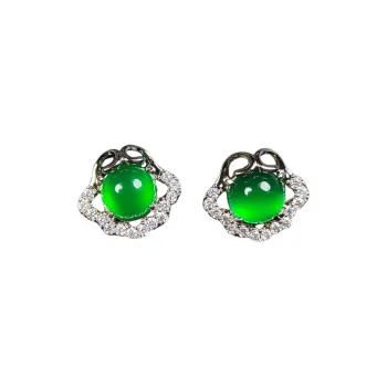 Grace Chalcedony Stud Earrings Women's