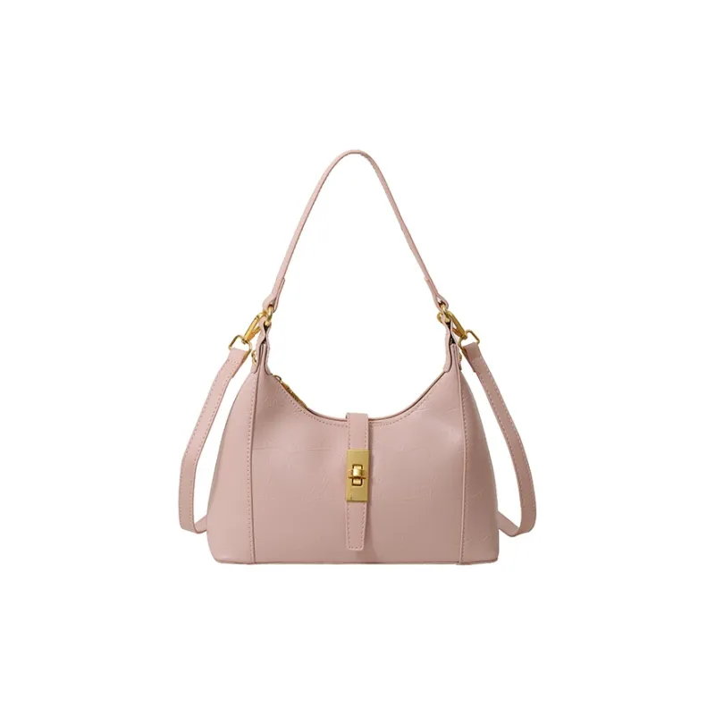 Yalu PU One Shoulder Handbag Crossbody Bag Regular Women's White/Pink/Green/Khaki/Black/Dark Khaki-9
