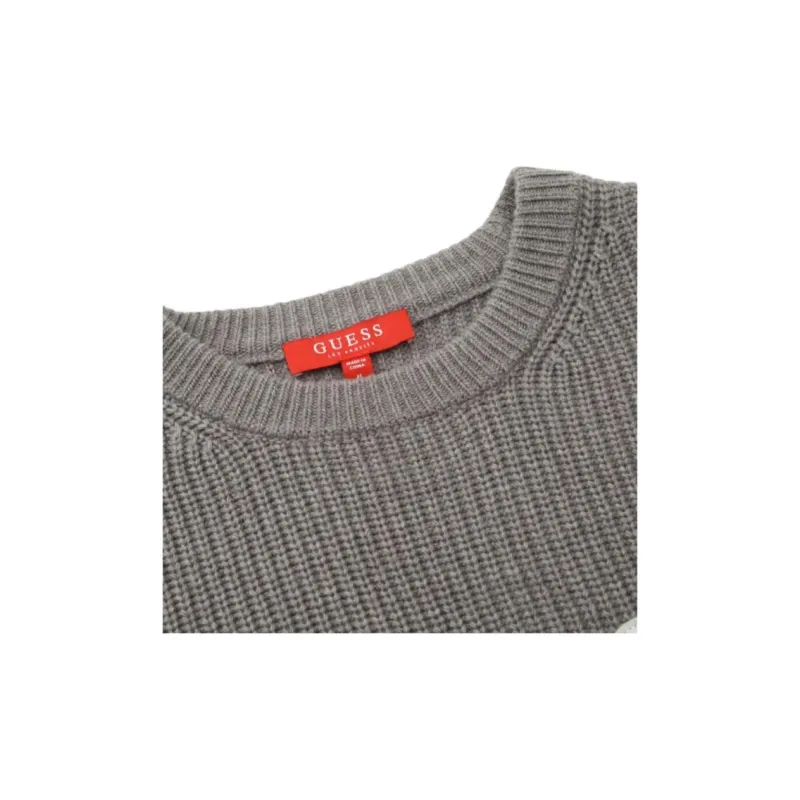 GUESS Sweaters Men Gray Brown-4