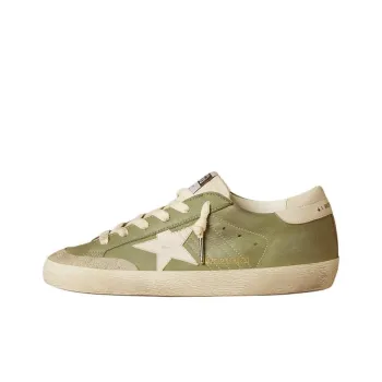 Golden Goose Super Star Low Top Skateboard Shoes Women's Green