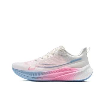 XTEP 2000km 3.0 Cushioning Anti Slip And Wear Resistant Coverage Low Top Training Running Shoes Women's Flowing Sakura