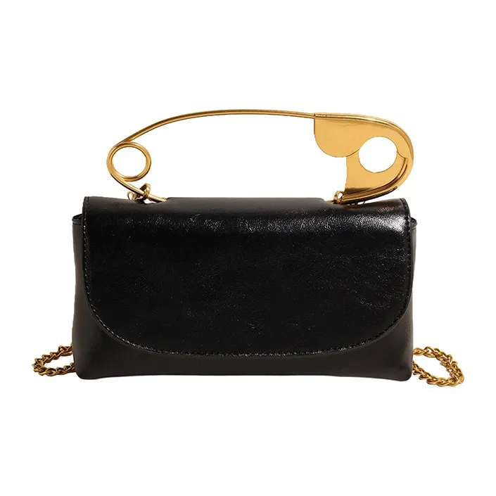 DCLOUD PU Shoulder Bag Crossbody Bag Handbag Regular Unisex Ecru Black/Brown/Burgundy-7