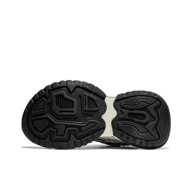 NFL Los Angeles Lightning Team Height Increasing Breathable Coverage Low-Top Chunky Sneakers Unisex Black White-5