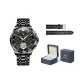 Black Warrior[Includes: Exclusive Box+Leather Strap]