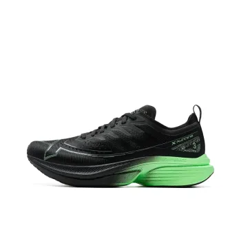 XTEP Cushioning Rebound Support Wear Resistant Slip Resistant Low Top Training Running Shoes Men's Aurora Night Shadow