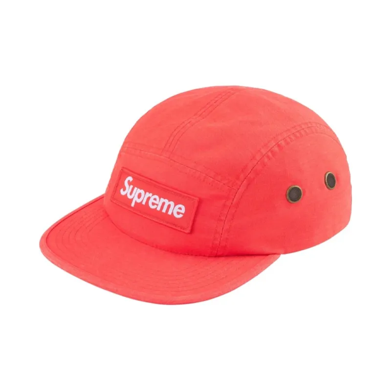 Supreme Washed Nylon Camp Cap-0