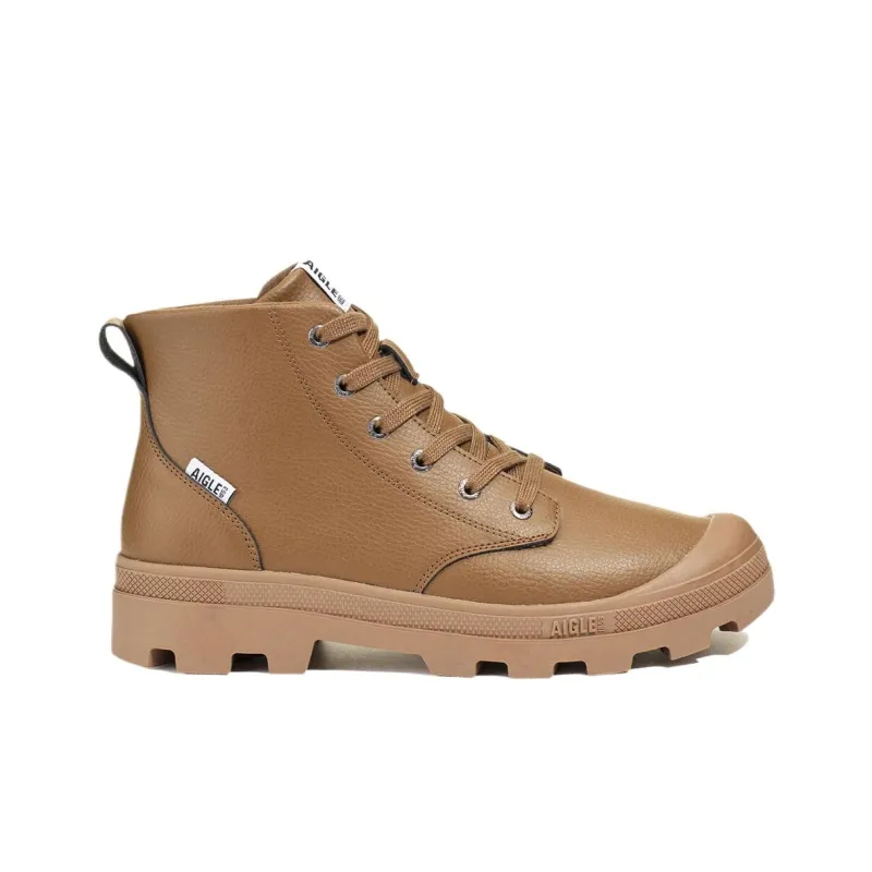 AIGLE Ankle Boots Men Black/Camel-1