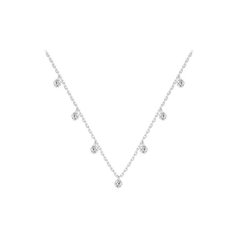 Golden Kite S925 Silver Necklaces Women's-0