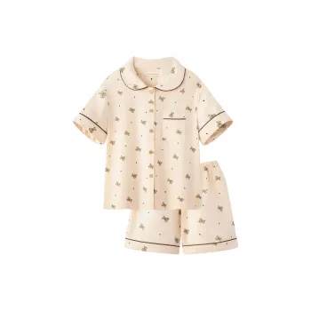O'MESIK Pajama Set Women's Apricot