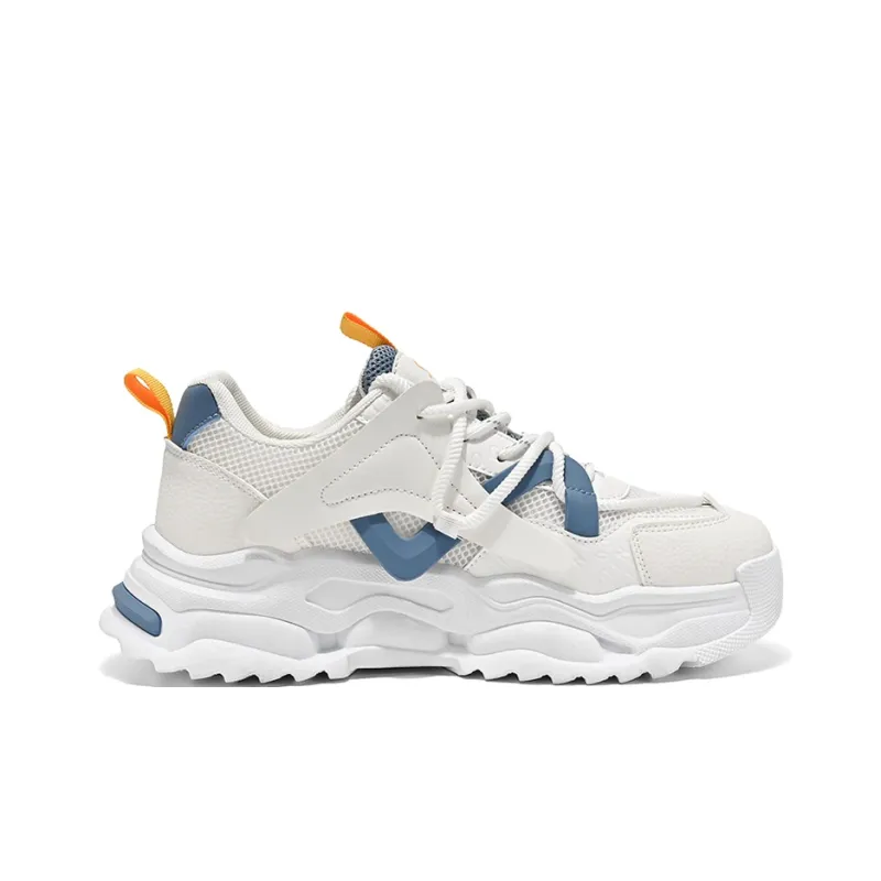Boogie Bear Cushioning Breathable Height Increasing Low-Top Chunky Sneakers Men's-6