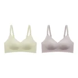 2 Pack[Cream Gray Bean Sprout]