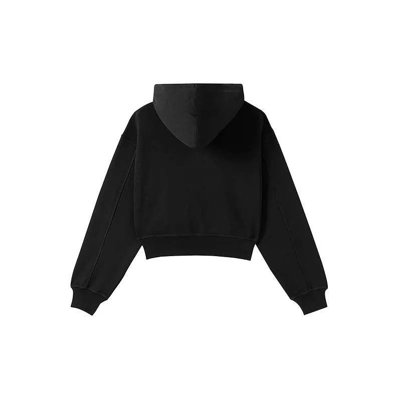 Champion SS25 Sweatshirt Europe Version Women's Black-1