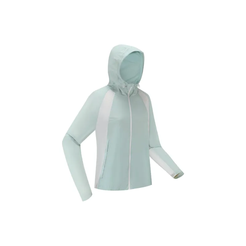 DECATHLON Jacket Women's Celadon Green/Pure White-2