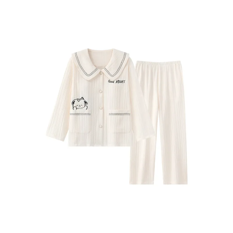 Sleeping Beauty Pajama Set Women's Ivory-0