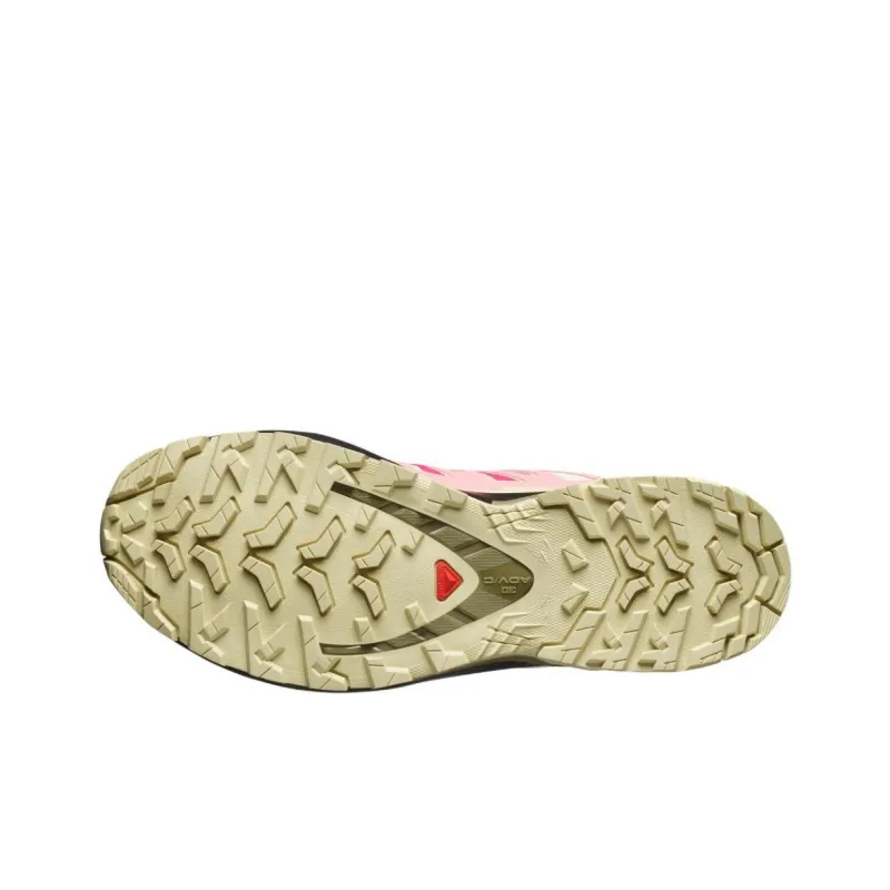 SALOMON XA Pro 3D V9 Anti Slip Wear Resistant Low Top Outdoor Shoes Women's Pink-6