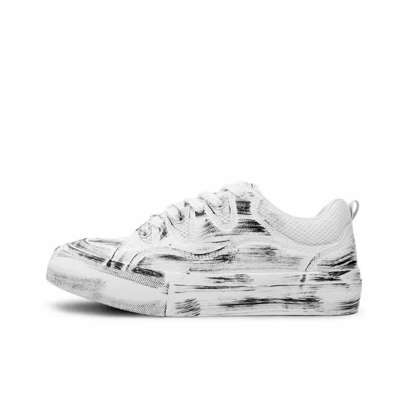 HACKBUTEER Low Top Skateboard Shoes Men's Box Included-1