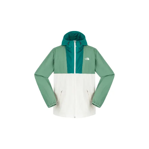 THE NORTH FACE SS25 Water Resistant Windproof UV Protection Sun Protection Clothing Men's Dune White