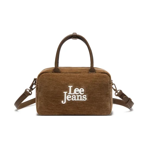 Lee Fabric Shoulder Bag Handbag Crossbody Bag Regular Women's Whole Wheat Brown