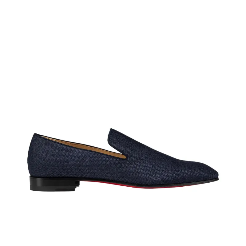 CL LUBOTING Dandelion Loafers Men's Blue-1
