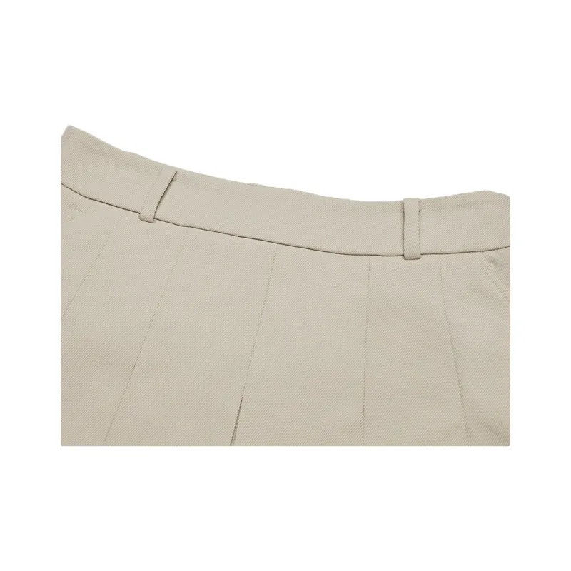 FILA Golf Series Casual Short Skirts Women's Tobacco Camel-3