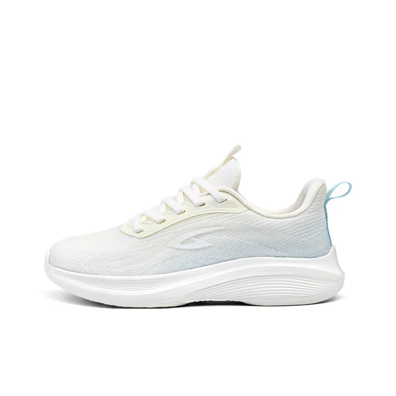 DEERWAY Cushioning Rebound Height Increasing Wear Resistant Lightweight Breathable Low Top Running Shoes Women's Blue-0
