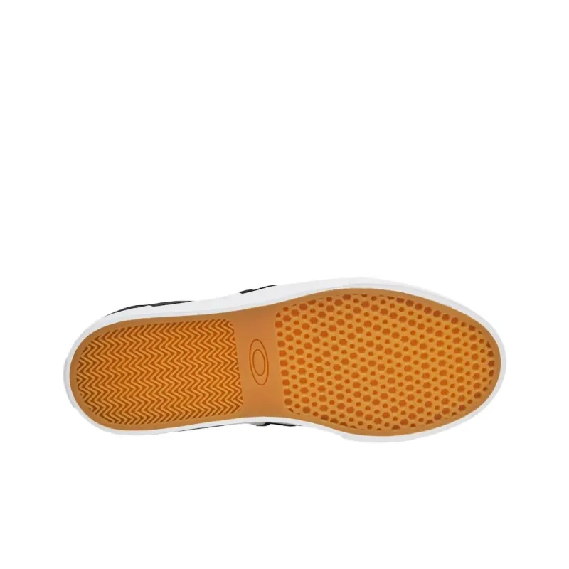 Oakley Slip-Resistant Abrasion-Resistant Breathable Quick-Dry Lightweight Thermal Low-Top Canvas Shoes Men's Black-5