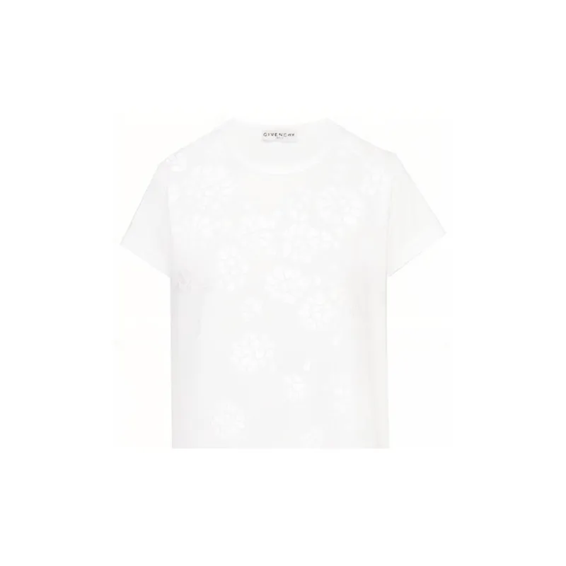 Givenchy T Shirts Women's White-4
