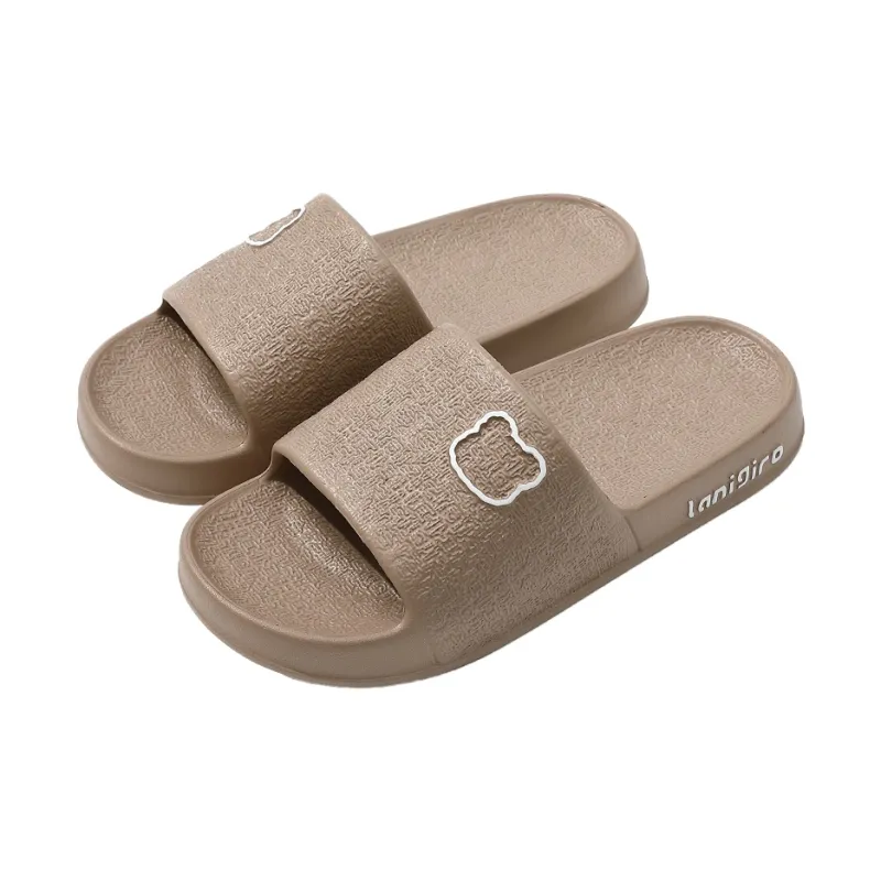 Foot Recreation Painted Bear Slippers Summer Indoor Home Bathroom Slip Resistant EVA Sandals Unisex-24
