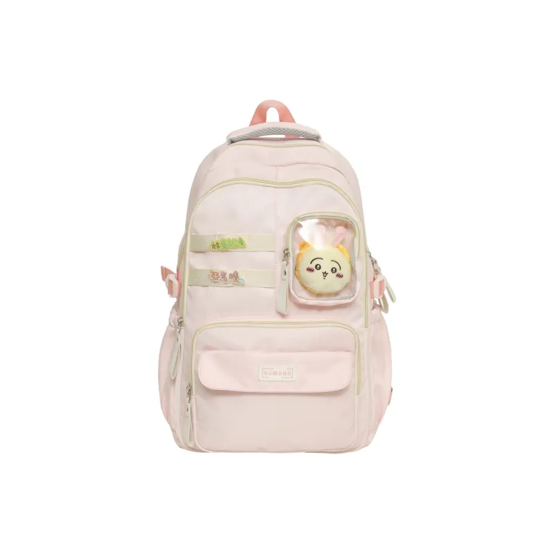 FAMAN Nylon Backpack Women's Multicolor-18