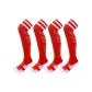 Red White Kids' Soccer Socks[2 Pack]