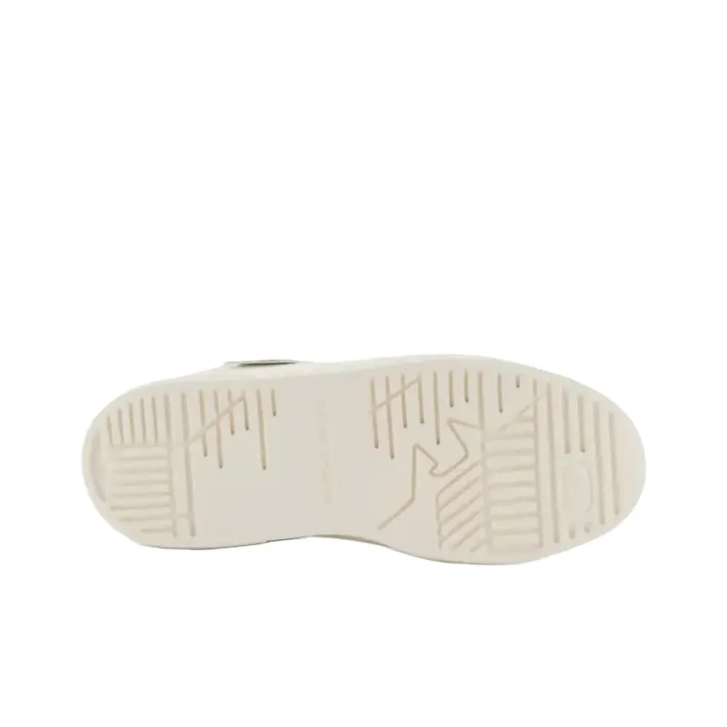 EMPORIO ARMANI Low Top Skateboard Shoes Women's White-5