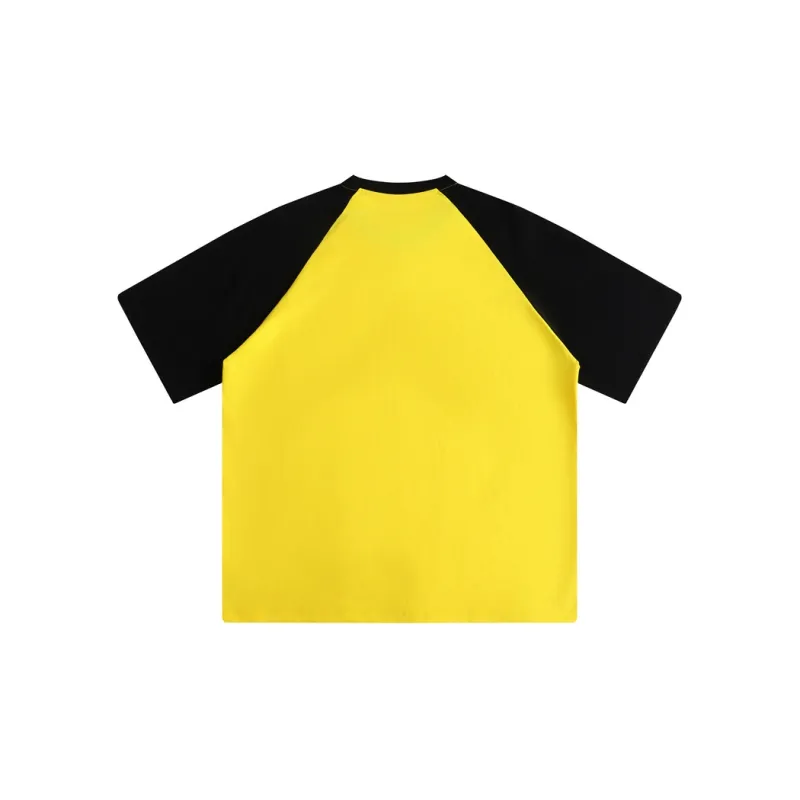 REDU T-Shirt Unisex White & Navy Blue Sleeves-11