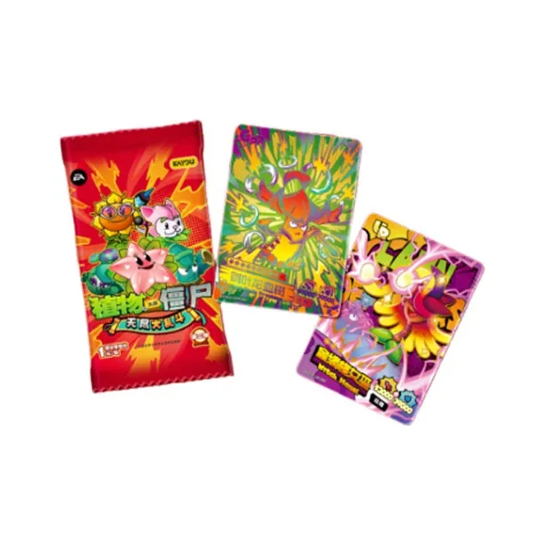 KAYOU Plant Vs. Zombies Wonder Natural Journey Endless Chaos Volume 2 Battle Cards Full Box/108 Pc-1